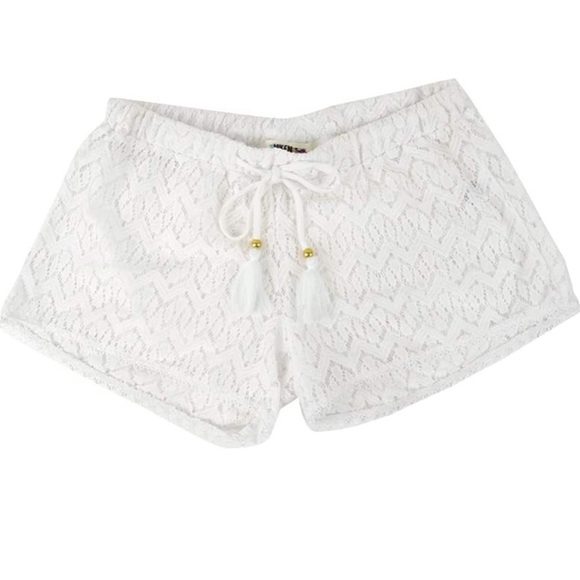 Miken | Swim | Nwt Miken Swim Cover Up Crochet Shorts | Poshmark
